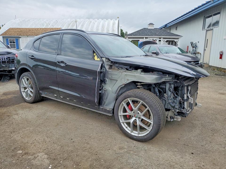 2018 Alfa romeo Stelvio VIN ZASFAKNN9J7C26805 COPART salvage auction — FRONT END, Ct - Cert Of Title-Salvage, sold $950 on 2026-07-23 (photo 4)