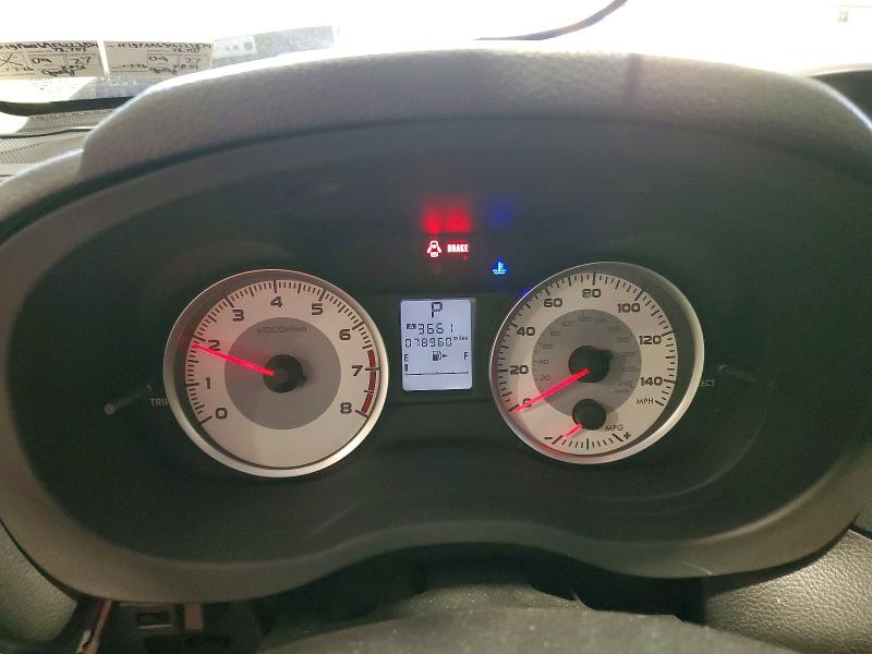 2014 Subaru Impreza VIN JF1GPAA69EH223834 COPART salvage auction — FRONT END, Pa - Cert Of Salv-R=Reconstructed, sold $425 on 2026-07-29 (photo 9)