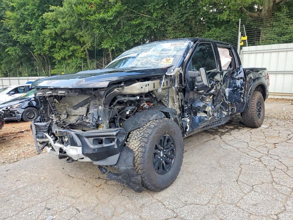 2024 Ford F-150 lightning VIN 1FTFW1RG9RFB96660 COPART salvage auction — ALL OVER, PA - CERTIFICATE OF SALVAGE (P), sold $27,000 on 2026-07-28 (photo 1)