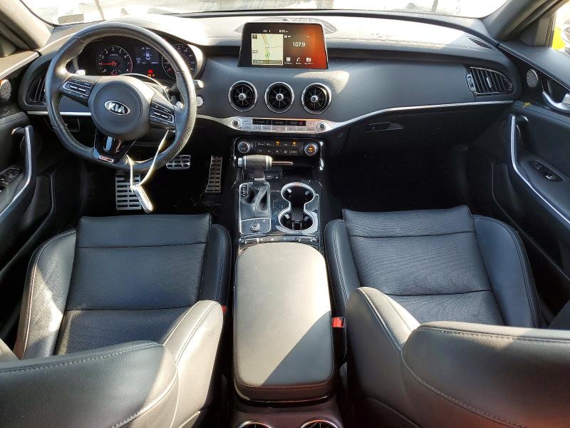 2020 Kia Stinger VIN KNAE15LA1L6076457 COPART salvage auction — REAR END, Va - Cert Of Title - Salvage, sold $4,200 on 2026-07-22 (photo 8)