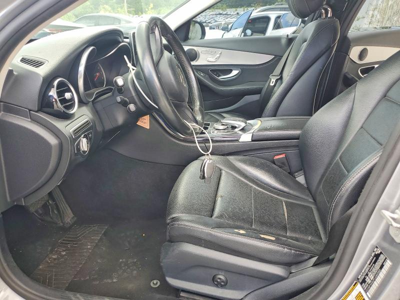 2015 Mercedes-benz C class VIN 55SWF4KB2FU080585 COPART salvage auction — FRONT END, Ga - Certificate Of Title, sold $2,700 on 2026-08-01 (photo 7)