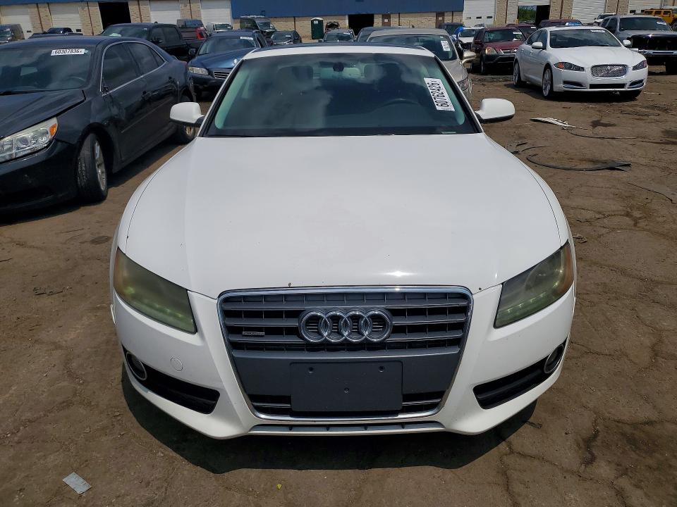 2011 Audi A5 VIN WAULFAFR9BA080948 COPART salvage auction — MECHANICAL, Mi - Dealer Only Clean Title, sold $325 on 2026-07-28 (photo 5)
