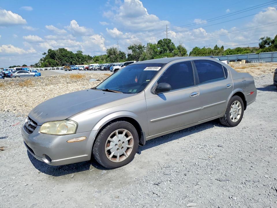 2000 Nissan Maxima VIN JN1CA31D2YT722550 COPART salvage auction — FRONT END, FL - CERT OF TITLE SLVG REBUILDABLE, sold $10 on 2026-07-17 (photo 1)