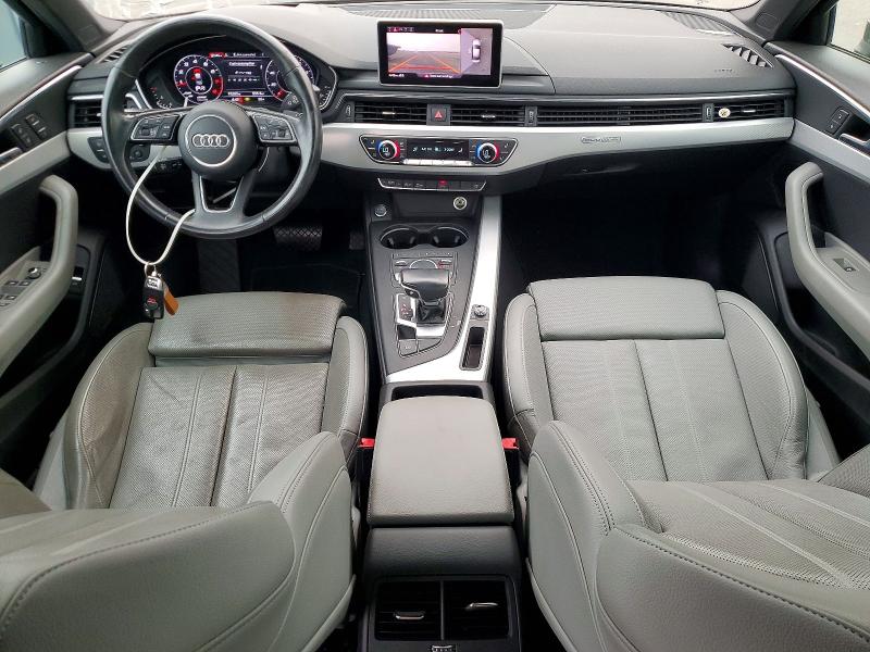 2017 Audi A4 VIN WAUFNAF46HA150435 COPART salvage auction — FRONT END, Ny - Mv-907A Salvage Certificate, sold $7,900 on 2026-07-27 (photo 8)