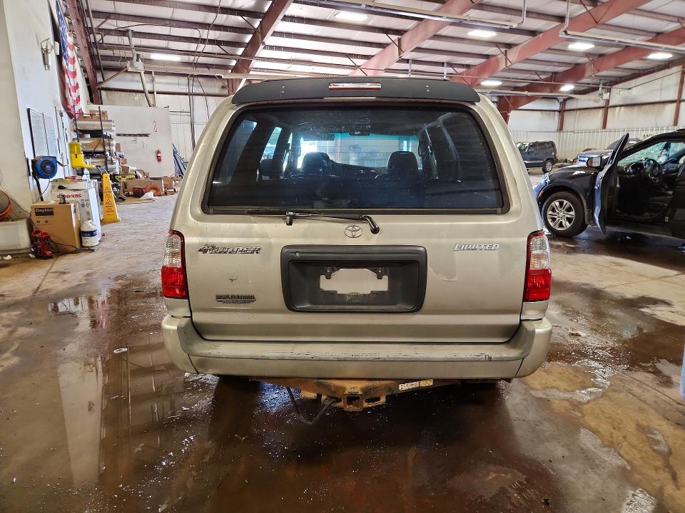 2001 Toyota 4runner VIN JT3GN87R010212714 COPART salvage auction — MECHANICAL, Mi - Dealer Only Clean Title, sold $375 on 2026-07-31 (photo 6)