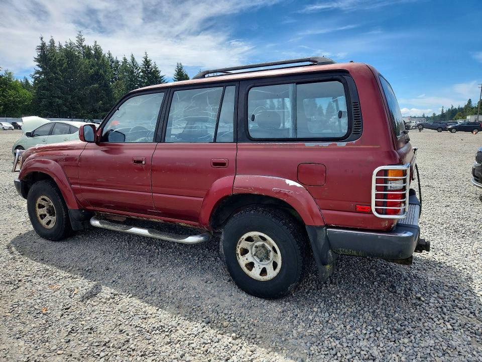 1992 Toyota Land cruiser VIN JT3FJ80W7N0046740 COPART salvage auction — MINOR DENT/SCRATCHES, WA - VEHICLE CERT OF OWNERSHIP-TITL, sold $1,800 on 2026-07-31 (photo 2)