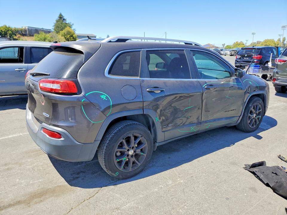 2016 Jeep Cherokee VIN 1C4PJLCB7GW274104 COPART salvage auction — SIDE, Ca - Salvage Certificate, sold $150 on 2026-07-24 (photo 3)