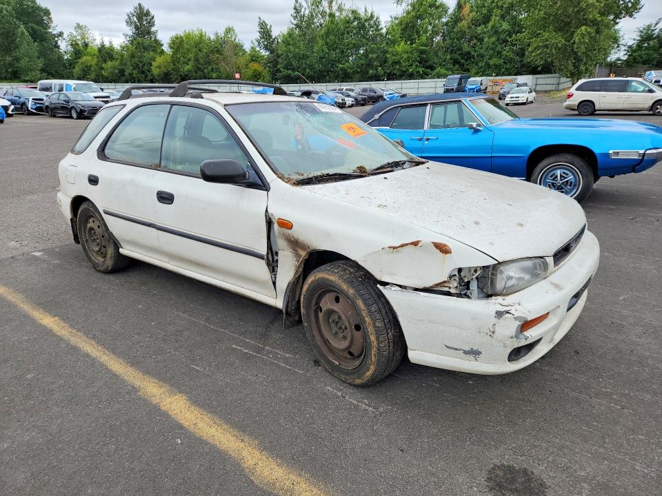 1997 Subaru Impreza VIN JF1GF4353VH823435 COPART salvage auction — FRONT END, Or - Salvage Title Certificate, sold $225 on 2026-07-29 (photo 4)