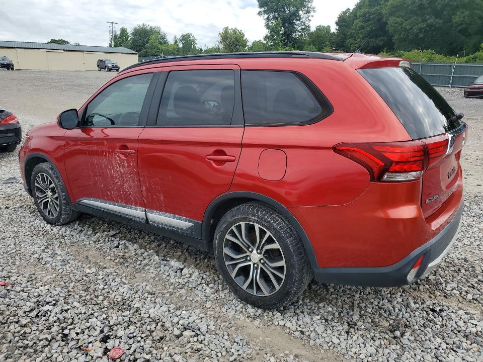 2016 Mitsubishi Outlander VIN JA4AD3A39GZ004762 COPART salvage auction — REAR END, Tn - Certificate Of Title (P), sold $175 on 2026-07-21 (photo 2)