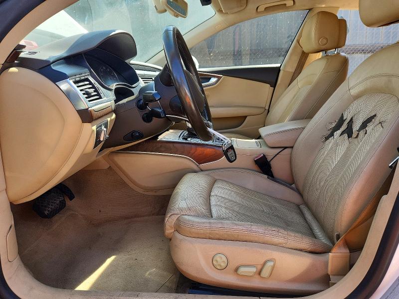 2012 Audi A7 VIN WAU2GAFC9CN080284 COPART salvage auction — MECHANICAL, Ca - Dis/Dlr/Exp Only Clean Title, sold $1,550 on 2026-09-08 (photo 7)