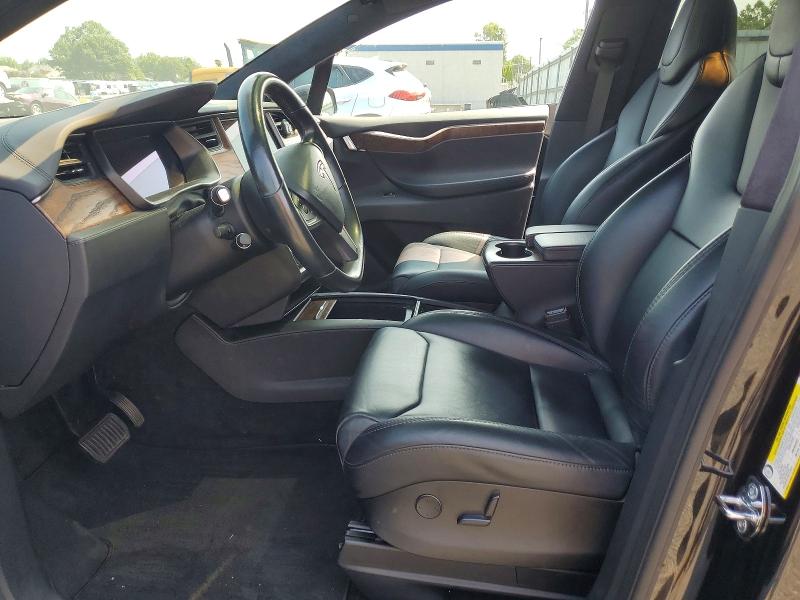 2018 Tesla Model x VIN 5YJXCDE28JF099953 COPART salvage auction — WATER/FLOOD, Nj - Cert Of Title-Salvage Flood, sold $5,800 on 2026-07-31 (photo 7)