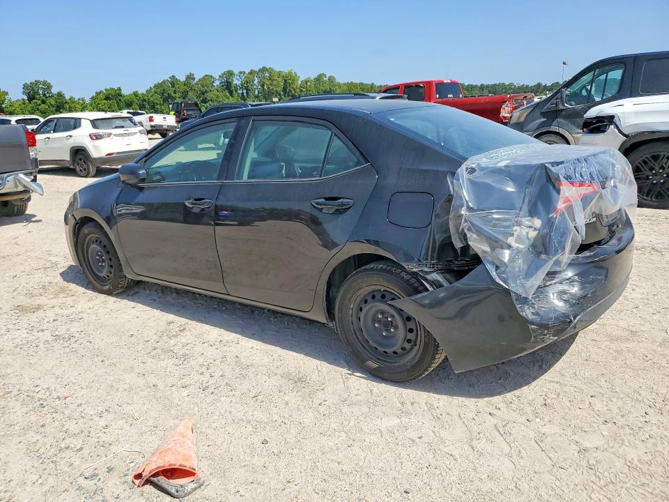 2016 Toyota Corolla VIN 5YFBURHE4GP483431 COPART salvage auction — REAR END, Tx - Salvage Vehicle Title, sold $275 on 2026-07-24 (photo 2)