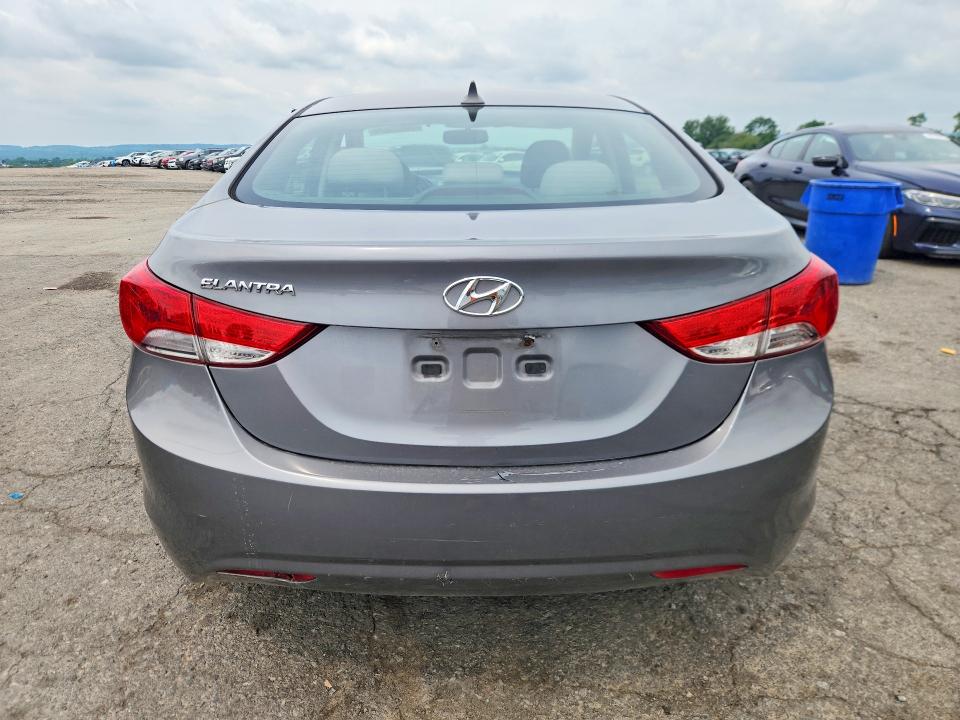 2012 Hyundai Elantra VIN 5NPDH4AE5CH093357 COPART salvage auction — FRONT END, Pa - Certificate Of Salvage, sold $675 on 2026-07-24 (photo 6)