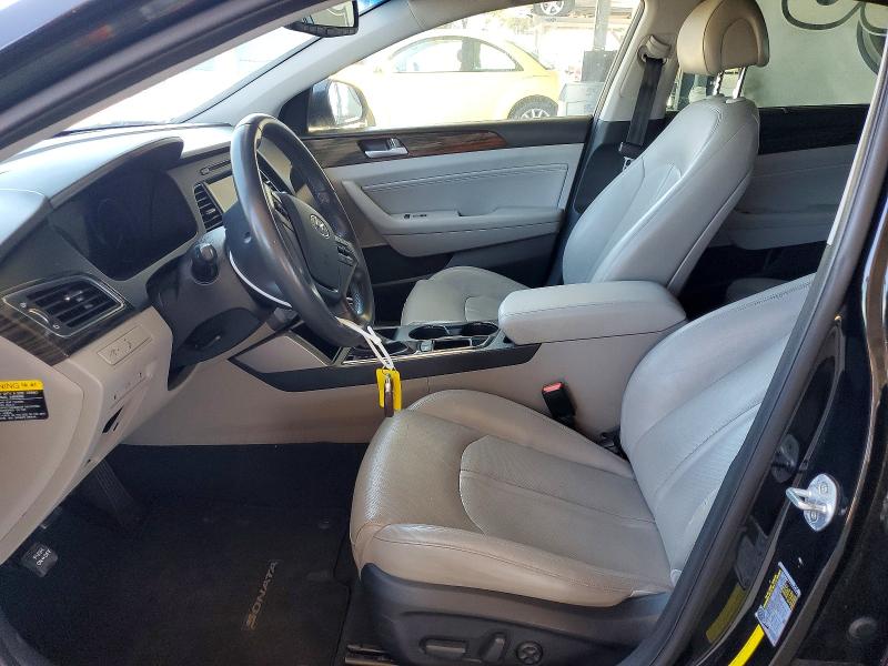 2017 Hyundai Sonata VIN KMHE34L3XHA064476 COPART salvage auction — FRONT END, Ca - Dis/Dlr/Exp Only Clean Title (P), sold $2,975 on 2026-07-24 (photo 7)