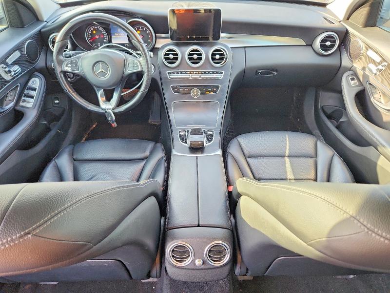 2016 Mercedes-benz C-klasse VIN WDDWF4JB3GR152415 COPART salvage auction — FRONT END, Tx - Salvage Vehicle Title, sold $3,750 on 2026-08-13 (photo 8)