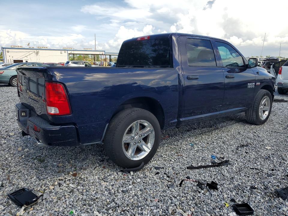 2015 Ram 1500 VIN 1C6RR6KT0FS535941 COPART salvage auction — FRONT END, Fl - Certificate Of Title (P), sold $1,300 on 2026-07-31 (photo 3)