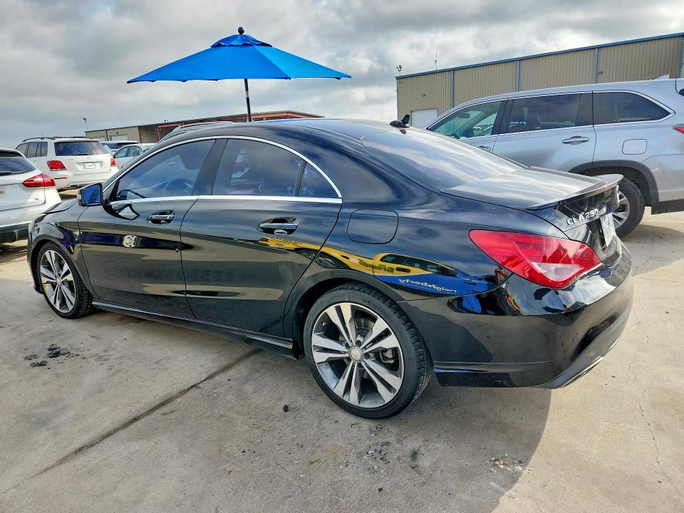 2017 Mercedes-benz Cla-klasse VIN WDDSJ4EB8HN421122 COPART salvage auction — FRONT END, TX - SALVAGE VEHICLE TITLE (P), sold $2,200 on 2026-08-13 (photo 2)