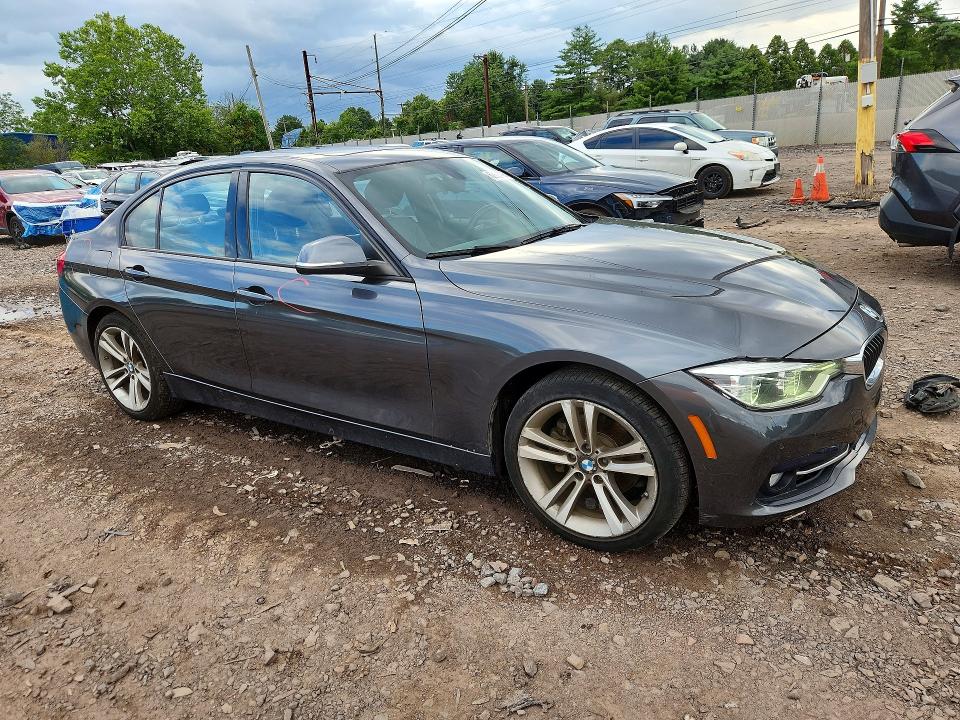 2016 BMW 3er VIN WBA8E3G54GNU01908 COPART salvage auction — REAR END, Pa - Certificate Of Salvage, sold $3,800 on 2026-08-05 (photo 4)