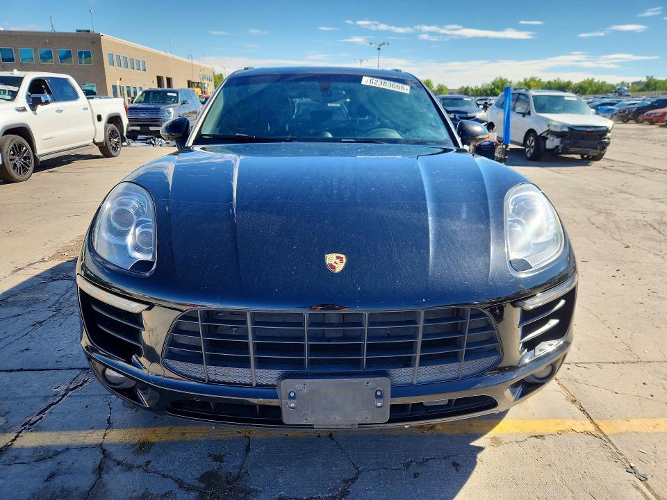 2015 Porsche Macan VIN WP1AB2A58FLB50299 COPART salvage auction — REAR END, CO - PUBLIC - SALVAGE TITLE (P), sold $8,800 on 2026-08-26 (photo 5)
