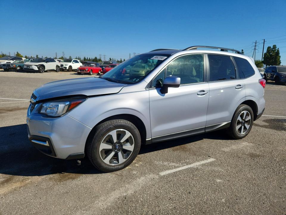 2018 Subaru Forester VIN JF2SJAGC3JH410761 COPART salvage auction — ALL OVER, CA - SALVAGE CERTIFICATE, sold $1,300 on 2026-07-30 (photo 1)
