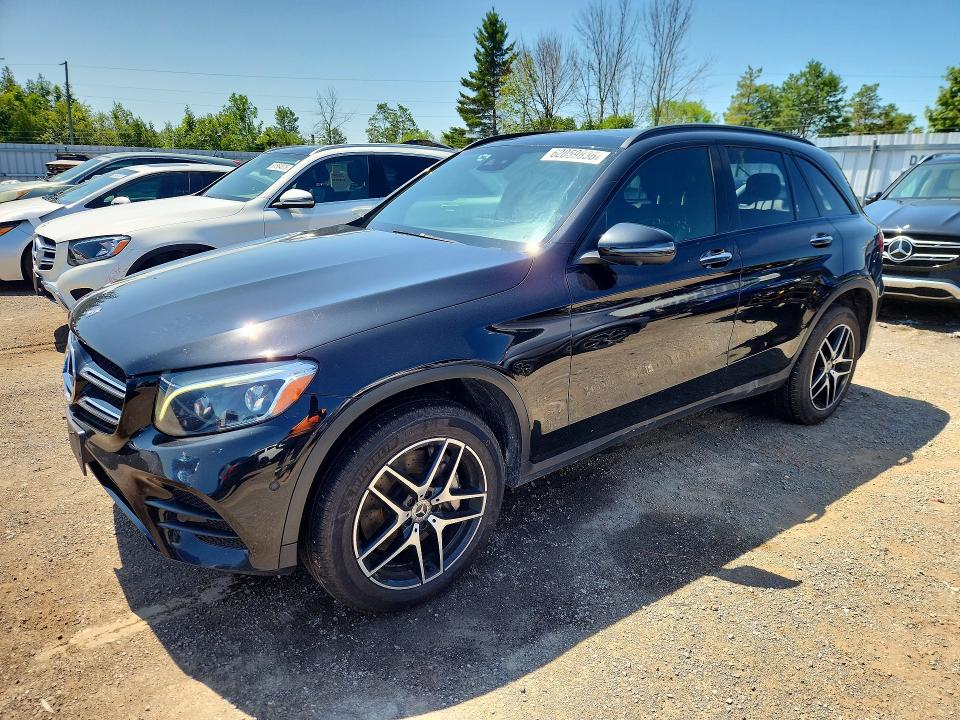 2019 Mercedes-benz Glc VIN WDC0G4KB9KV139710 COPART salvage auction — REAR END, On - Permit No Brand - Unfit, sold $13,900 on 2026-08-11 (photo 1)