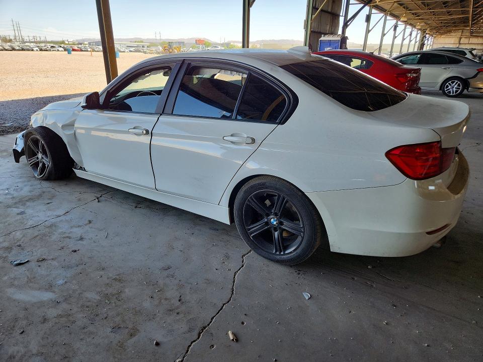 2012 BMW 3 series VIN WBA3A5C59CF343385 COPART salvage auction — FRONT END, AZ - CERTIFICATE OF TITLE (P), sold $500 on 2026-07-29 (photo 2)