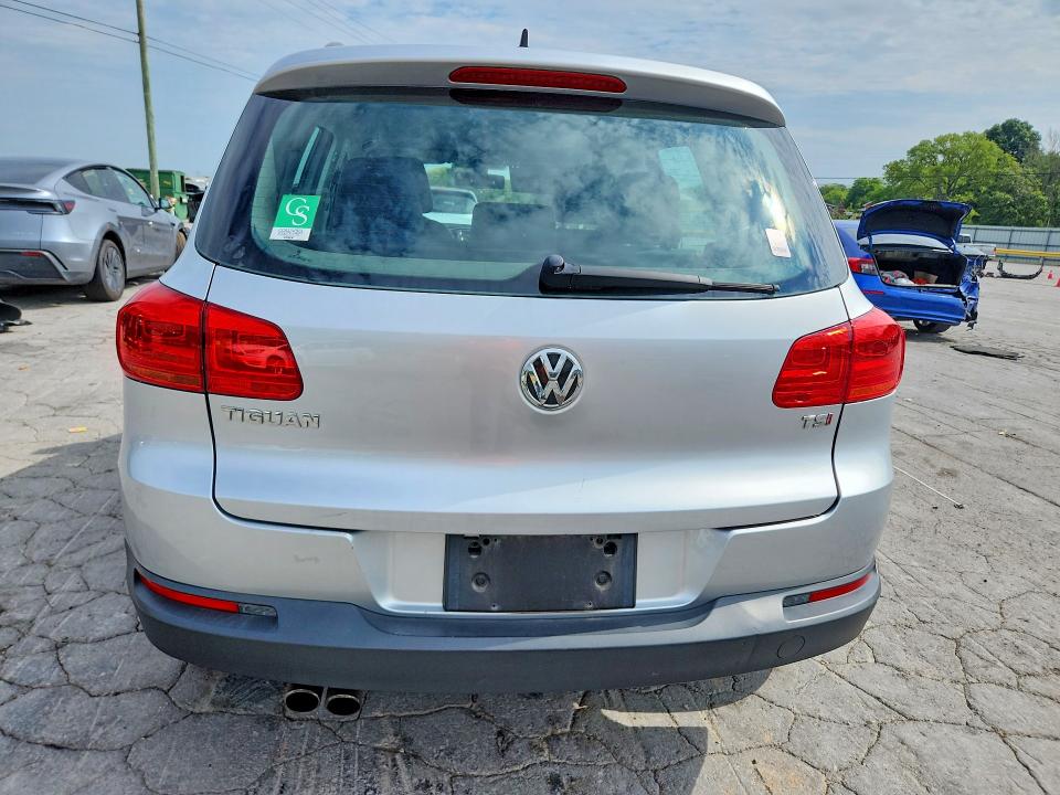 2017 Volkswagen VIN WVGAV7AX9HK027381 COPART salvage auction — FRONT END, TN - SALVAGE CERTIFICATE, sold $1,250 on 2026-08-10 (photo 6)