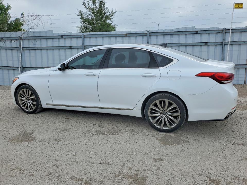 2015 Hyundai Genesis VIN KMHGN4JF2FU017535 COPART salvage auction — UNDERCARRIAGE, On - Permit No Brand - Unfit (P), sold $2,850 on 2026-07-29 (photo 2)