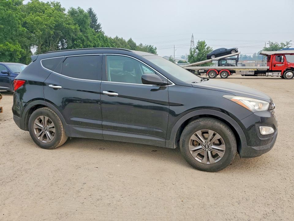 2016 Hyundai Santa fe VIN 5XYZU3LB5GG328240 COPART salvage auction — REAR END, On - Permit Salvage, sold $175 on 2026-07-28 (photo 4)