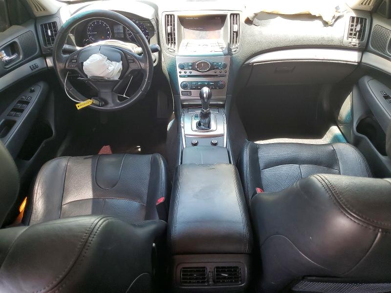 2013 Infiniti G VIN JN1CV6AP8DM304286 COPART salvage auction — FRONT END, Ca - Salvage Certificate, sold $550 on 2026-07-30 (photo 8)