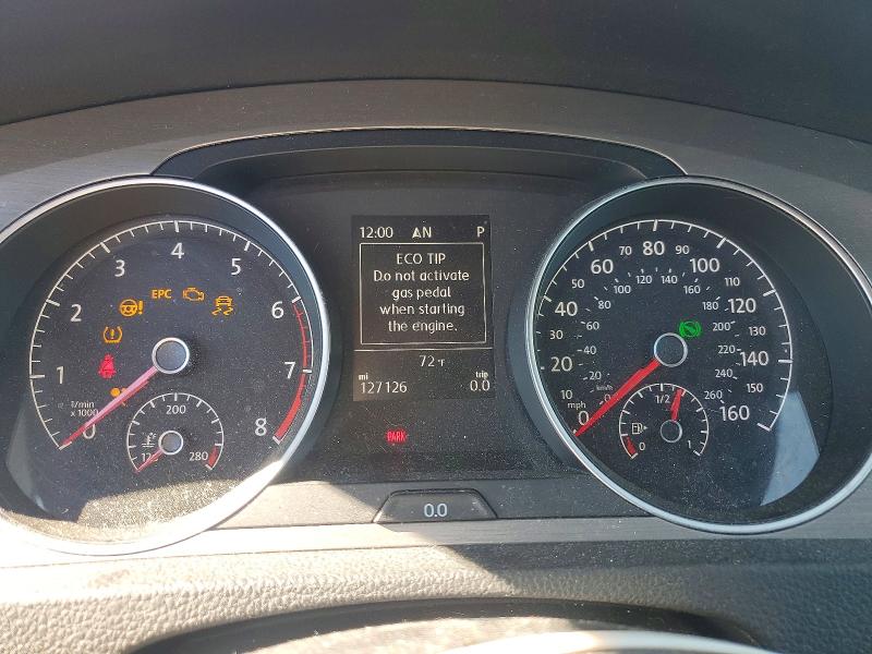 2015 Volkswagen VIN 3VWC17AU4FM519320 COPART salvage auction — MECHANICAL, Ca - Dis/Dlr/Exp Only Clean Title, sold $1,000 on 2026-07-29 (photo 9)