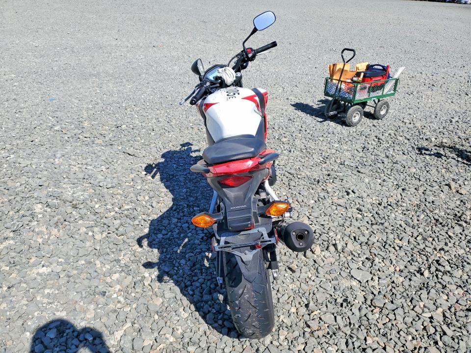 2015 Honda Cb VIN MLHPC4514F5200094 COPART salvage auction — SIDE, Ca - Salvage Certificate, sold $70 on 2026-07-30 (photo 4)