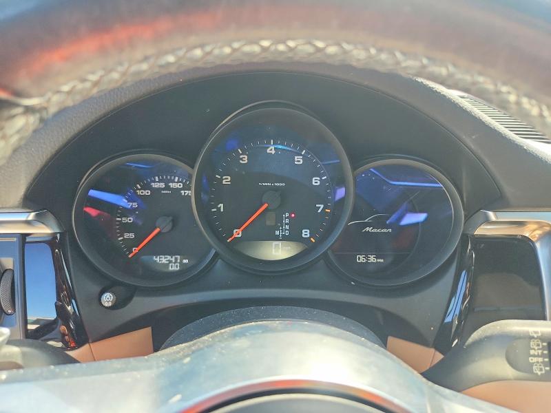 2021 Porsche Macan VIN WP1AA2A57MLB01837 COPART salvage auction — FRONT END, Ca - Salvage Certificate, sold $60 on 2026-07-30 (photo 9)
