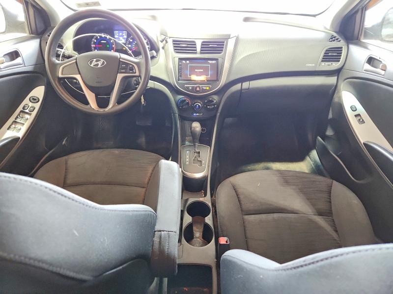 2015 Hyundai Accent VIN KMHCT5AE5FU212384 COPART salvage auction — FRONT END, WV - NON PUBLIC CLEAN TITLE, sold $625 on 2026-07-24 (photo 8)