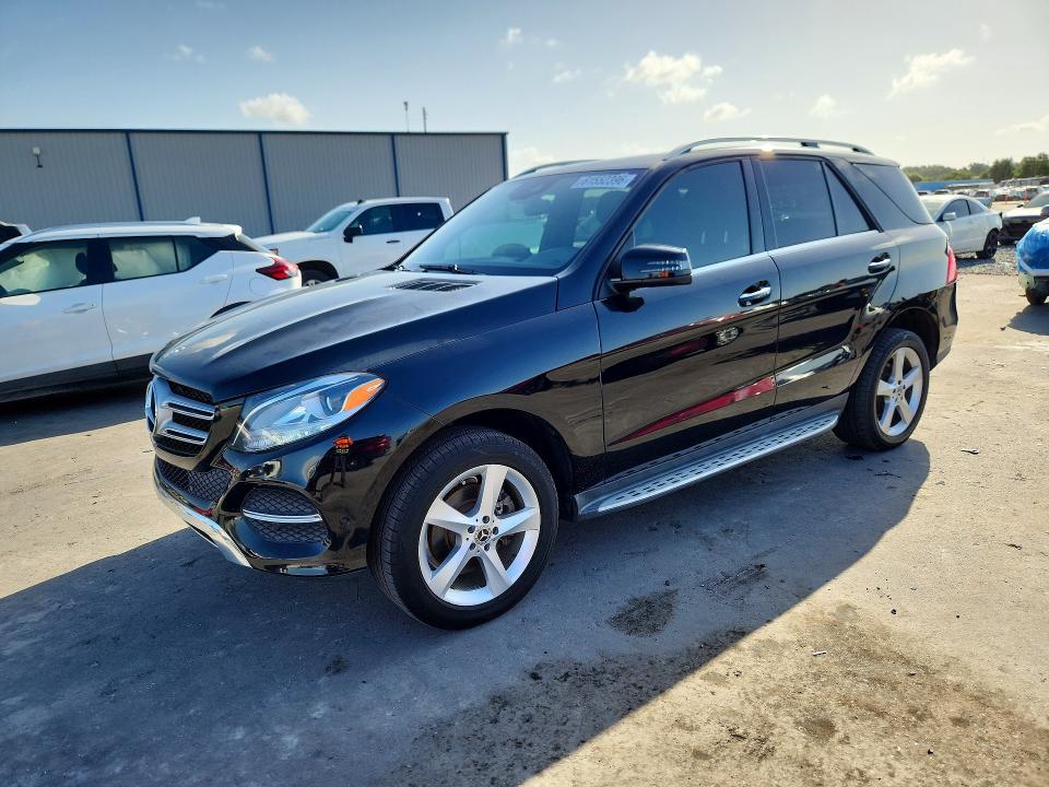 2017 Mercedes-benz Gle VIN 4JGDA5JB7HA947520 COPART salvage auction — MINOR DENT/SCRATCHES, Fl - Certificate Of Title (P), sold $9,200 on 2026-07-28 (photo 1)