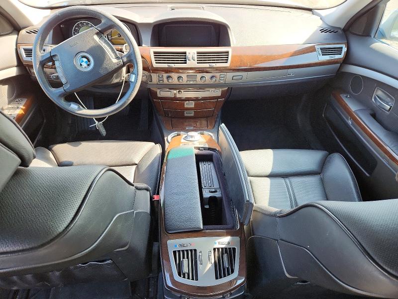 2003 BMW 7 series VIN WBAGN63473DR13110 COPART salvage auction — FRONT END, OR - SALVAGE TITLE CERTIFICATE, sold $400 on 2026-07-13 (photo 8)