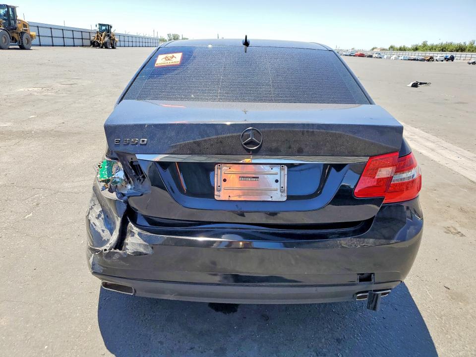 2010 Mercedes-benz E-klasse VIN WDDHF5GB9AA070961 COPART salvage auction — FRONT END, CA - SALVAGE CERTIFICATE, sold $950 on 2026-07-23 (photo 6)