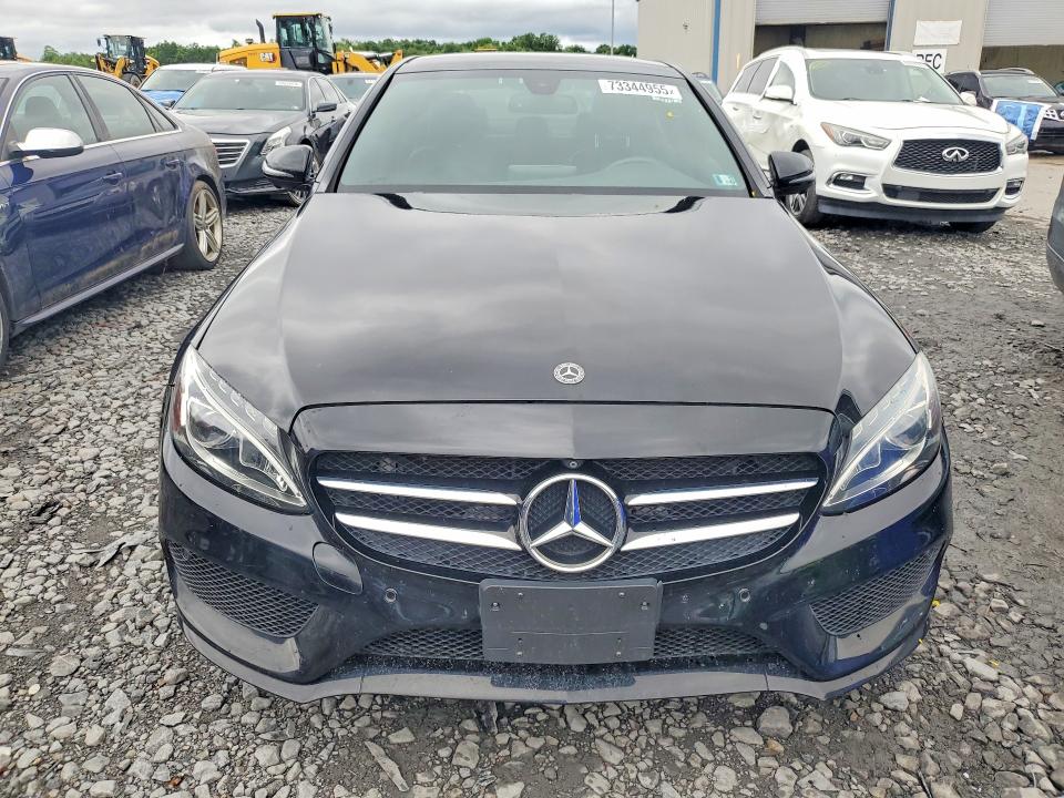 2018 Mercedes-benz C class VIN 55SWF4KB8JU262249 COPART salvage auction — UNDERCARRIAGE, PA - CERTIFICATE OF SALVAGE, sold $10,500 on 2026-08-26 (photo 5)