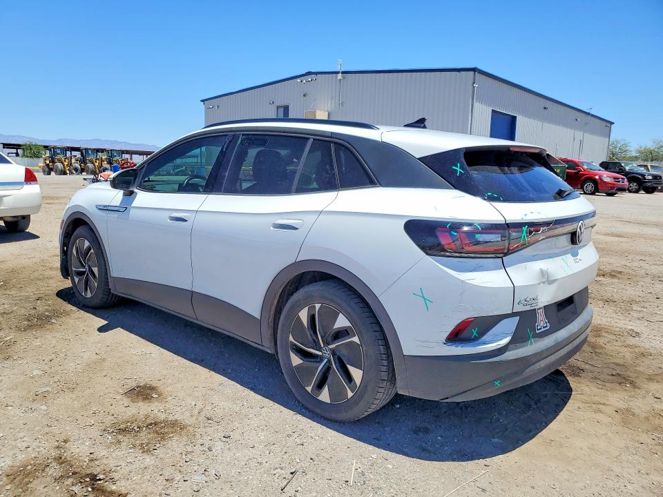 2021 Volkswagen Id.4 VIN WVGTMPE29MP033267 COPART salvage auction — REAR END, Az - Cert Of Title - Salvage, sold $9,500 on 2026-07-10 (photo 2)
