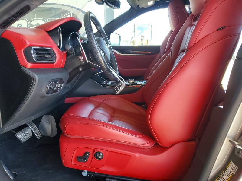 2019 Maserati Levante VIN ZN661XUS3KX320692 COPART salvage auction — REAR END, Ca - Salvage Certificate, sold $12,100 on 2026-08-11 (photo 7)