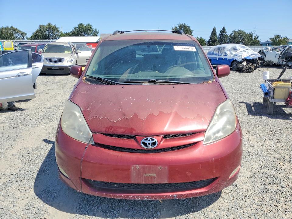 2007 Toyota Sienna VIN 5TDZK22C47S087459 COPART salvage auction — FRONT END, Ca - Dis/Dlr/Exp Only Clean Title, sold $275 on 2026-07-09 (photo 5)