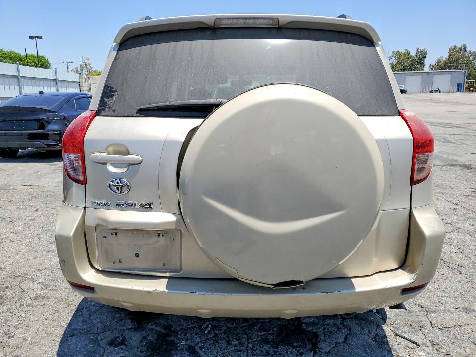 2007 Toyota Rav4 VIN JTMZD33V876025742 COPART salvage auction — REAR END, Ca - Salvage Certificate, sold $150 on 2026-07-23 (photo 6)