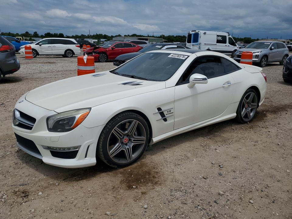 2013 Mercedes-benz Sl-klasse amg VIN WDDJK7EA5DF010251 COPART salvage auction — SIDE, Tx - Salvage Vehicle Title, sold $15,300 on 2026-08-03 (photo 1)
