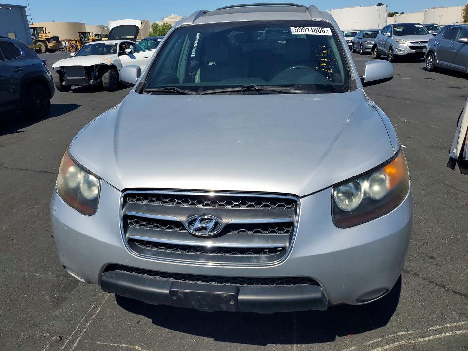 2007 Hyundai Santa fe VIN 5NMSH13EX7H068556 COPART salvage auction — SIDE, Ca - Dis/Dlr/Exp Only Lien Papers (P), sold $50 on 2026-09-09 (photo 5)