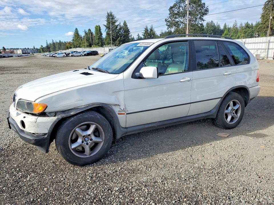 2002 BMW X5 VIN 5UXFA53572LP35361 COPART salvage auction — FRONT END, WA - BILL OF SALE, sold $275 on 2026-07-31 (photo 1)