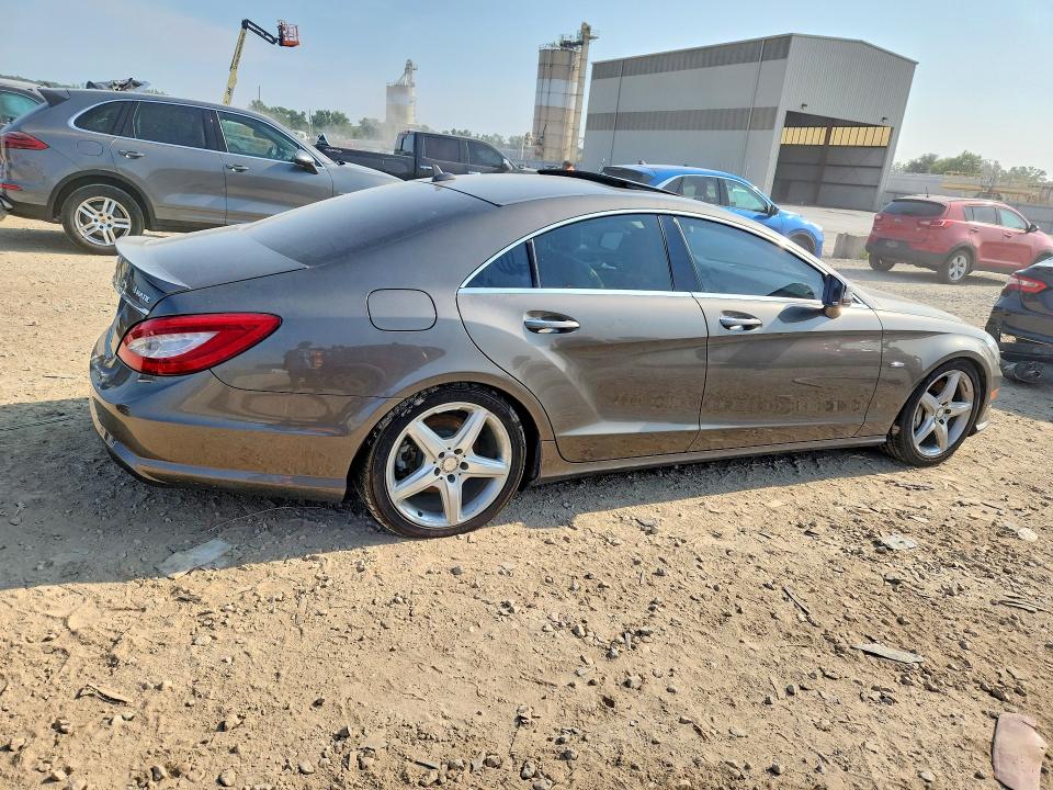 2012 Mercedes-benz Cls-klasse VIN WDDLJ9BB9CA041874 COPART salvage auction — MINOR DENT/SCRATCHES, Mo - Dealer Only Clean Title, sold $625 on 2026-07-28 (photo 3)