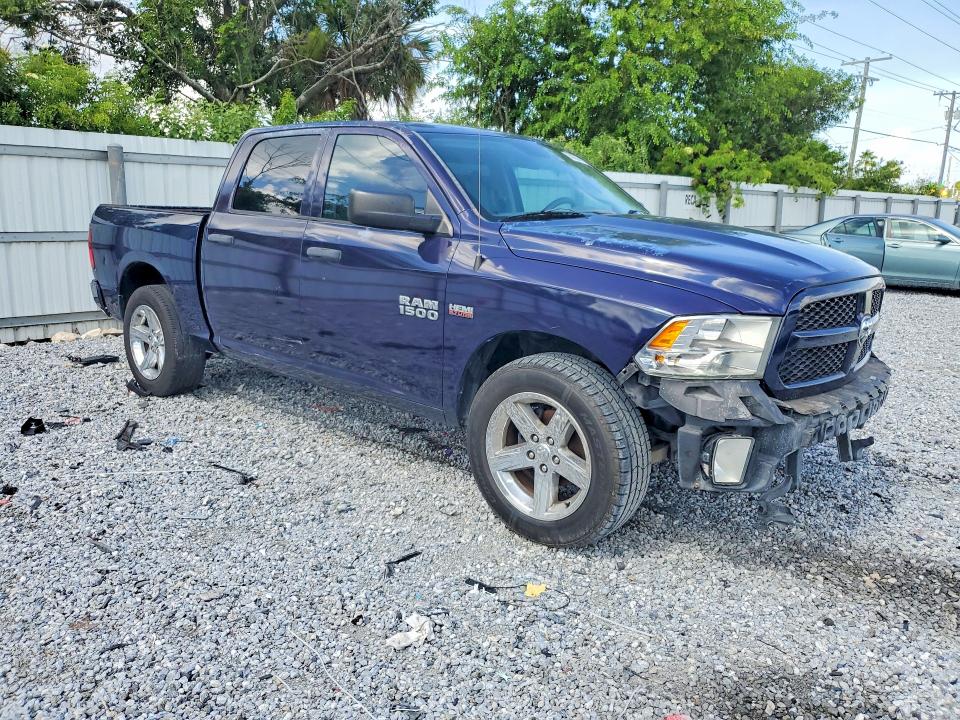 2015 Ram 1500 VIN 1C6RR6KT0FS535941 COPART salvage auction — FRONT END, Fl - Certificate Of Title (P), sold $1,300 on 2026-07-31 (photo 4)