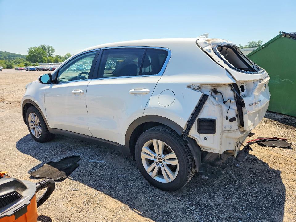 2017 Kia Sportage VIN KNDPM3AC4H7047175 COPART salvage auction — REAR END, Wi - Junked Vehicle Bill Of Sale, sold $400 on 2026-07-21 (photo 2)