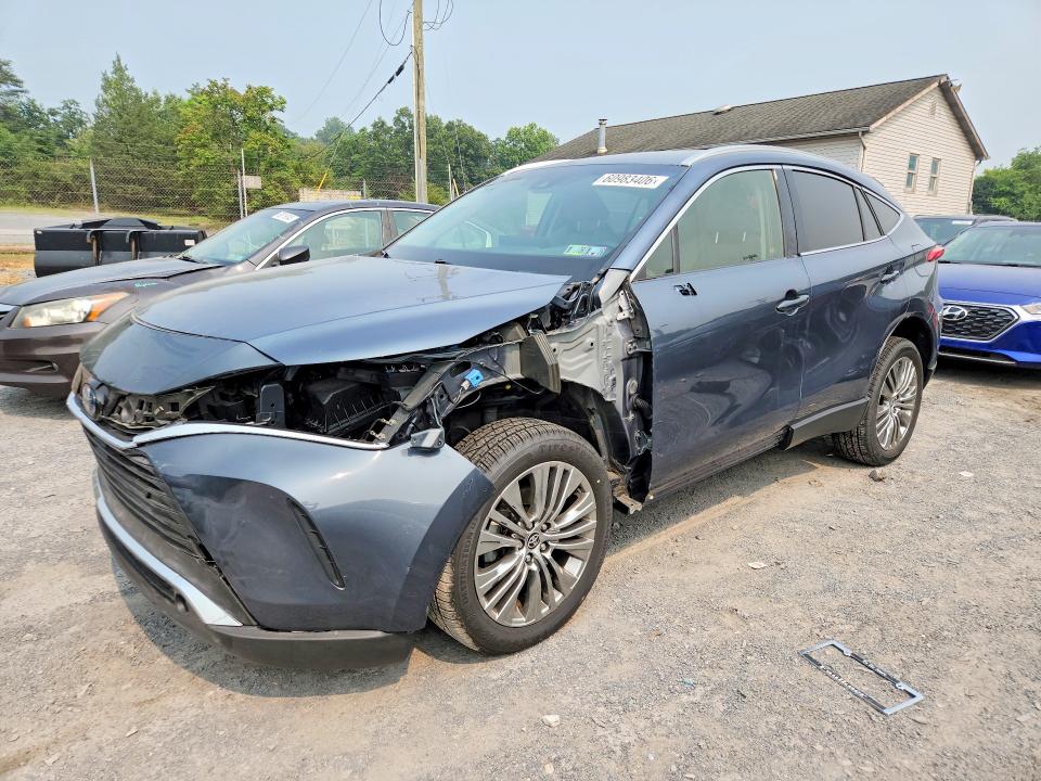 2021 Toyota Venza VIN JTEAAAAH0MJ060979 COPART salvage auction — FRONT END, PA - CERTIFICATE OF SALVAGE, sold $5,100 on 2026-07-23 (photo 1)