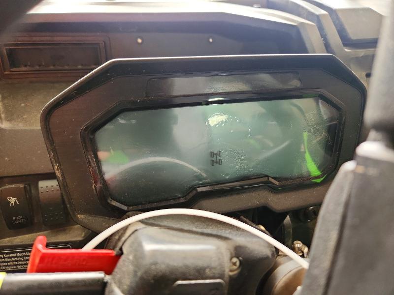 2021 Kawasaki Teryx VIN JKARFCA16MB508377 COPART salvage auction — FRONT END, OH - CERT OF TITLE-SALVAGE, sold $2,300 on 2026-07-23 (photo 8)
